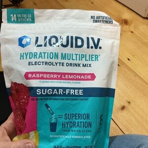 Liquid I.V. Raspberry Lemonade Hydration Multiplier Packets